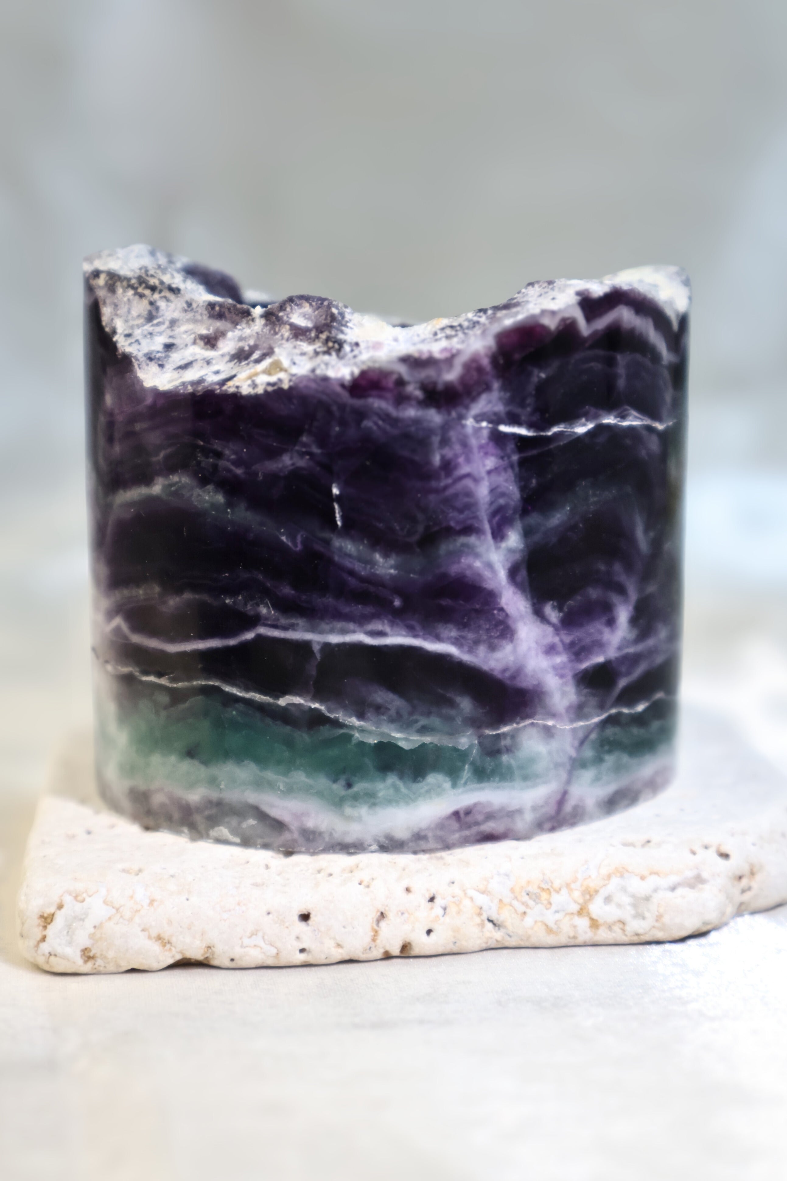 Fluorite Glow Lamp