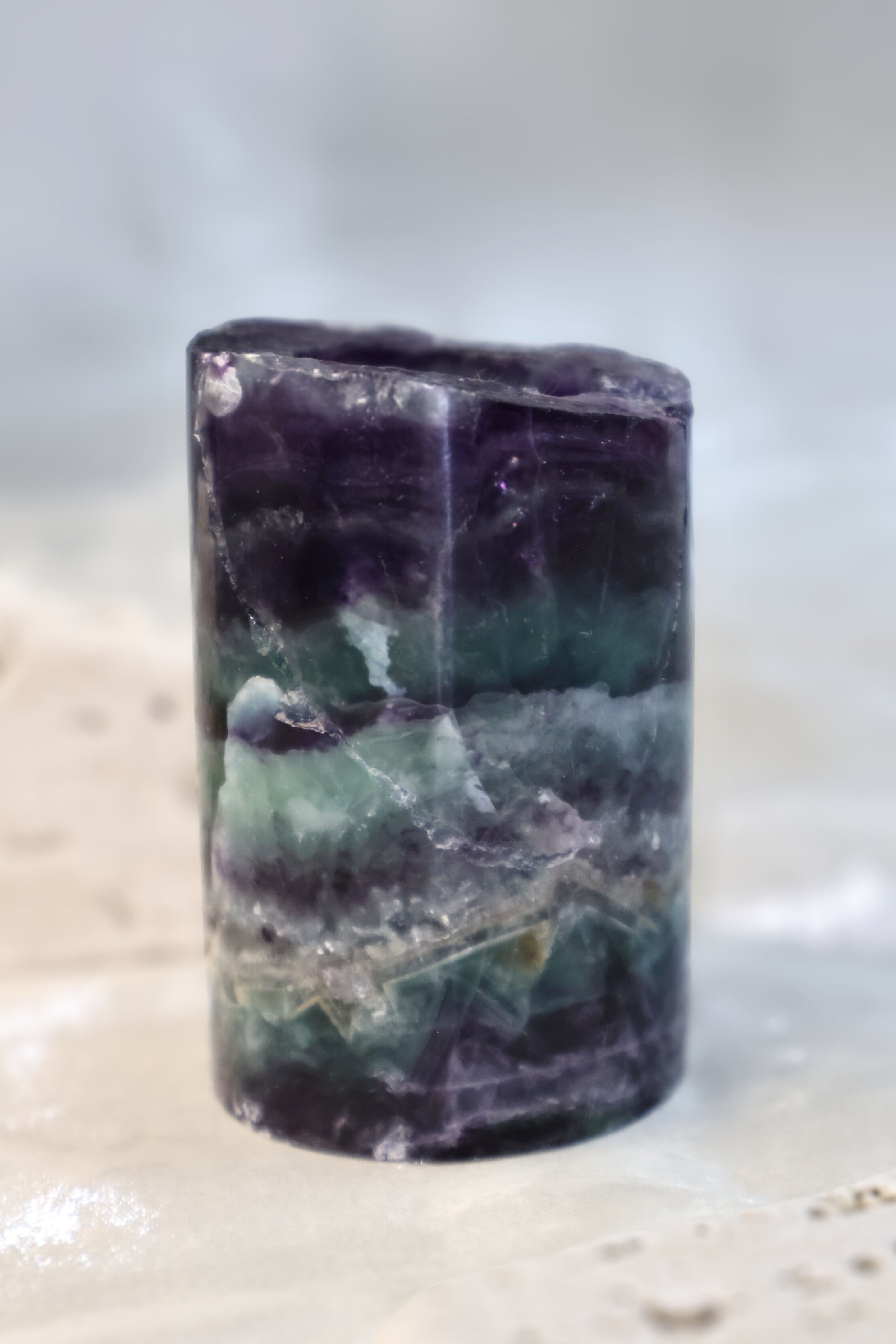 Fluorite Glow Lamp
